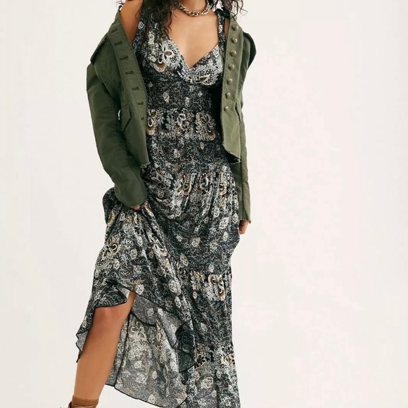 Free People Let's Smock About It Maxi Dress - Picture 3 of 3